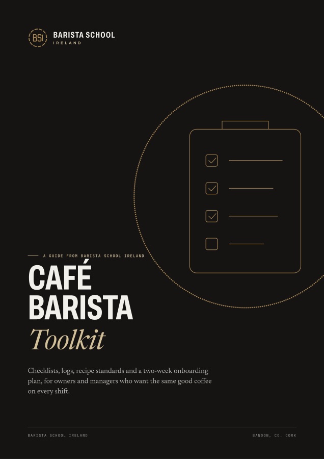 Cover of the Café Barista Toolkit